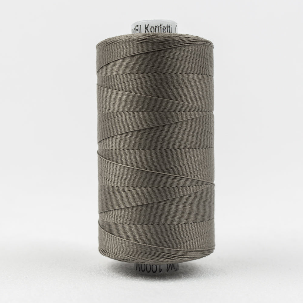Konfetti - 50wt Egyptian Cotton ~ Brown/Grey