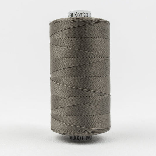 Konfetti - 50wt Egyptian Cotton ~ Brown/Grey