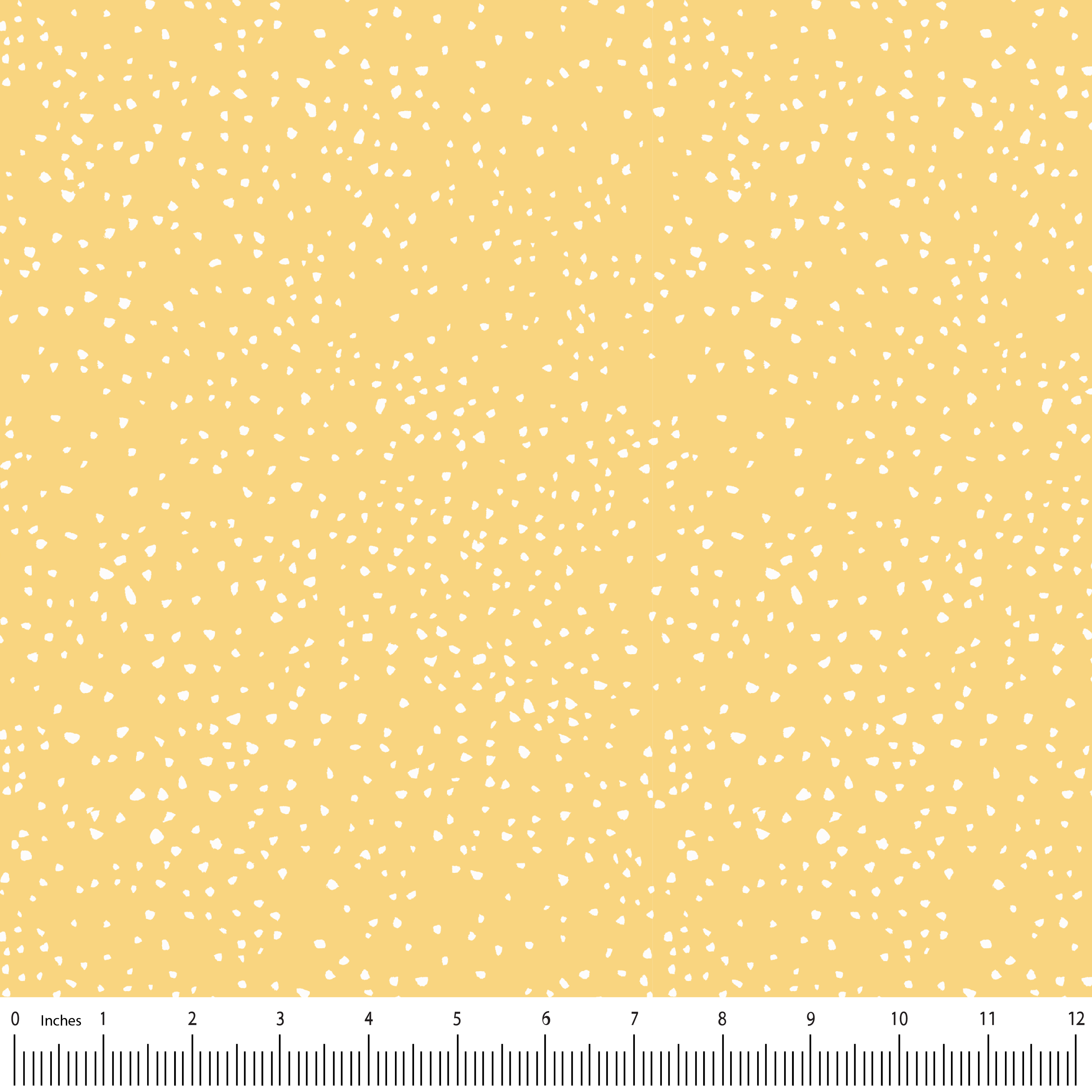 Sunflower Reverie -Meadow Dots - Lemon drop - yellow (1/4 Meter)