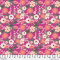 Floral Fiesta Petal Paradise by Mia Charro ~ Magenta ~ (1/4 Meter)