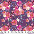 Floral Fiesta Petal Parade by Mia Charro  ~ Purple ~ (1/4 Meter)