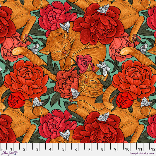 Cat Nap Garden Bed by Club Hauer for Freespirit ~ Mint