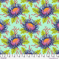 Floral Reef ~ Friends & Anemones by Tula Pink f ~ Seafoam ~ (1/4 Meter)