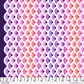 Floral Reef~ Aquatic Lace by Tula Pink ~ Ultraviolet ~  (1/4 Meter)