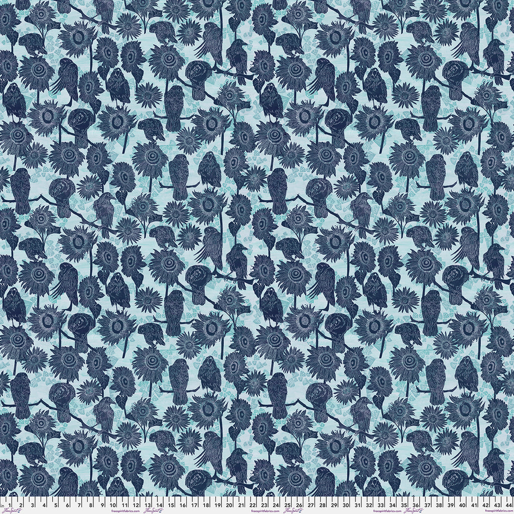 The Wisdom ~ The Gathering by Valori Wells For FreeSpirit ~ Teal ~ (1/4 Meter)