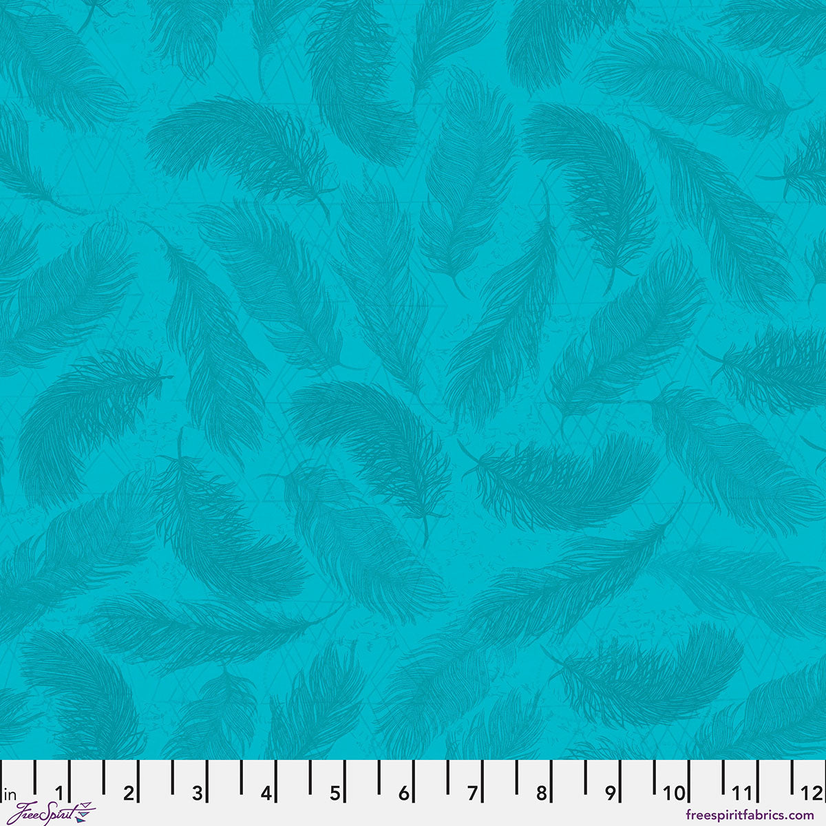 The Wisdom ~ The Whispers by Valori Wells For FreeSpirit ~ Aqua ~ (1/4 Meter)