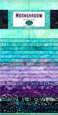 2-1/2in Strips Moonshadow 40pcs 4 bundles/pack