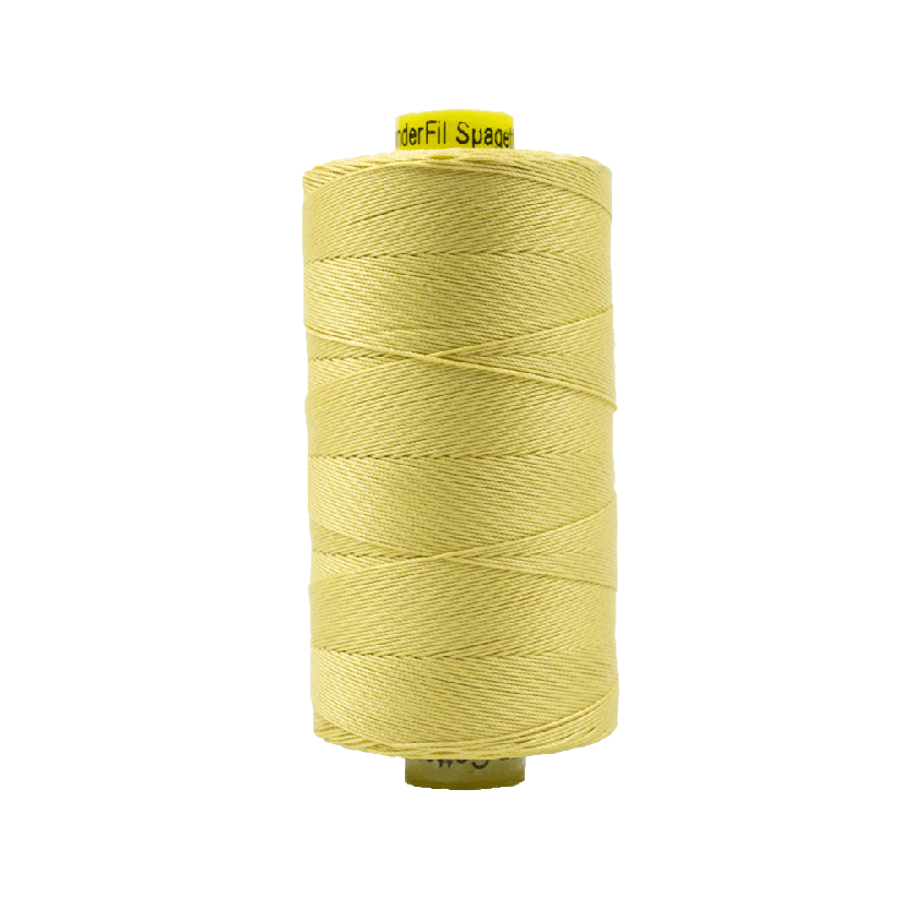 Spagetti Solid - 12wt Egyptian Cotton Thread ~ Soft Yellow