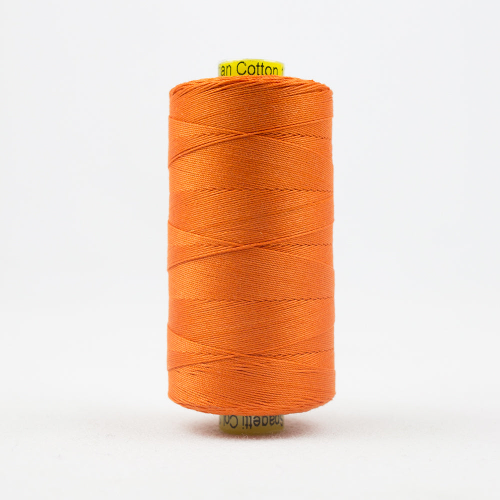 Spagetti Solid - 12wt Egyptian Cotton Thread ~ Fun Orange