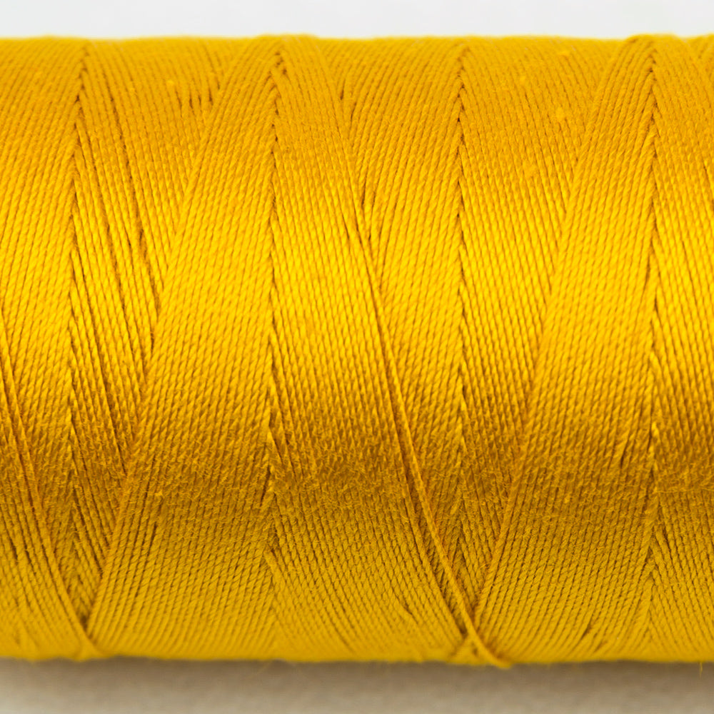 Spagetti Solid - 12wt Egyptian Cotton Thread ~ Golden Yellow