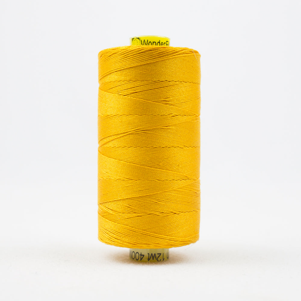 Spagetti Solid - 12wt Egyptian Cotton Thread ~ Golden Yellow