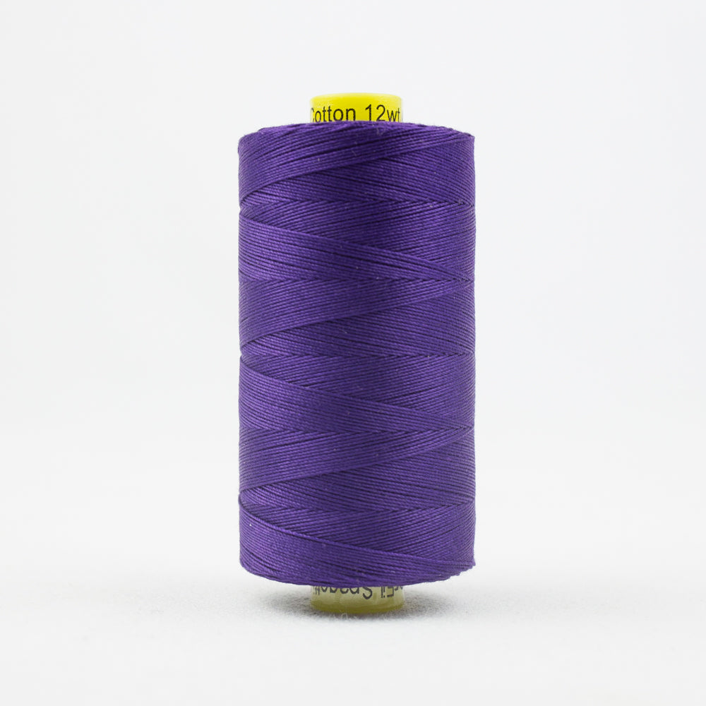 Spagetti Solid - 12wt Egyptian Cotton Thread ~ Deep Royal Purple