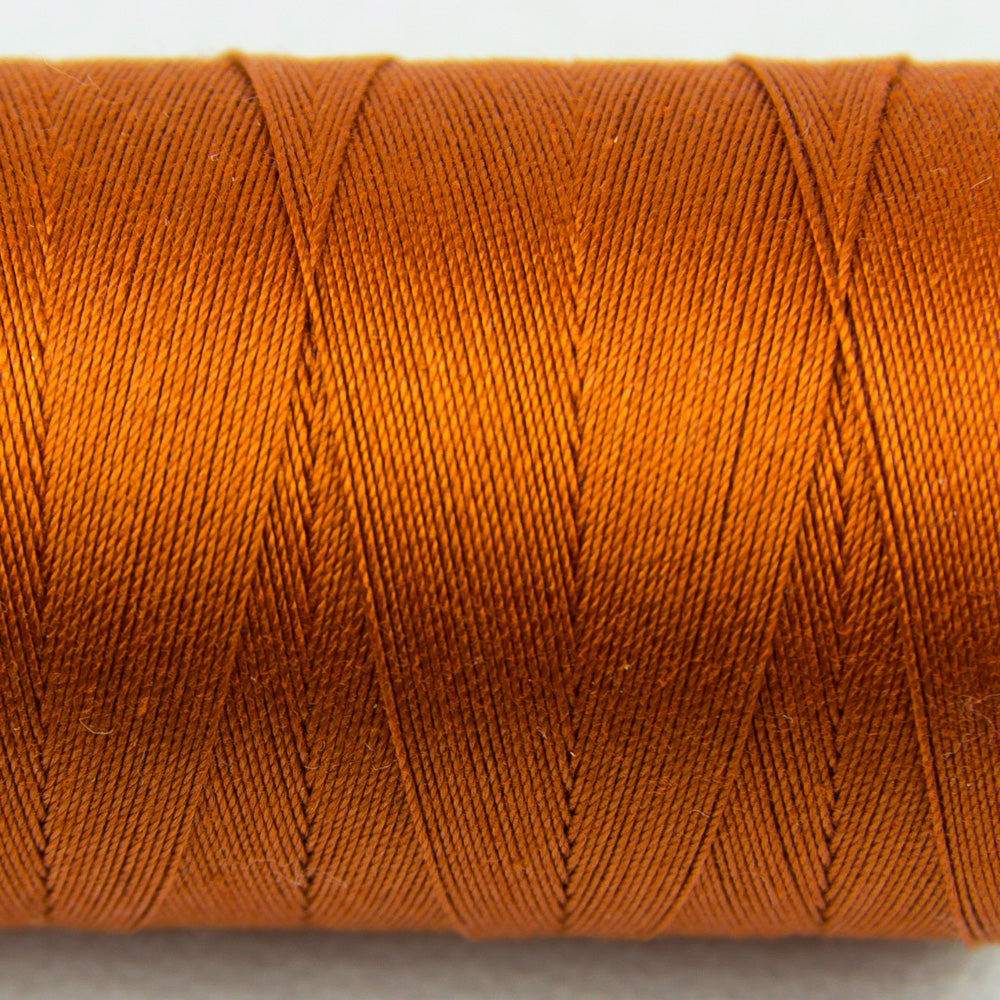 Spagetti Solid - 12wt Egyptian Cotton Thread ~ Dark Pumpkin