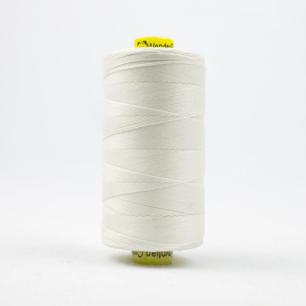 Spagetti Solid - 12wt Egyptian Cotton Thread ~ Ecru