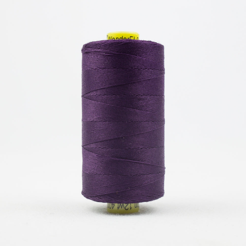Spagetti Solid - 12wt Egyptian Cotton Thread ~ Eggplant
