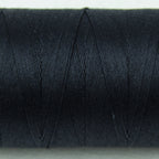Spagetti Solid - 12wt Egyptian Cotton Thread ~ Soft Black