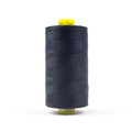 Spagetti Solid - 12wt Egyptian Cotton Thread ~ Soft Black