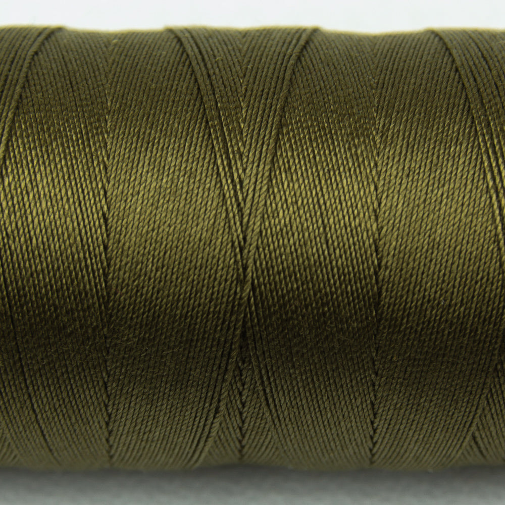 Spaghetti - 12wt Egyptian Cotton ~ Army Green