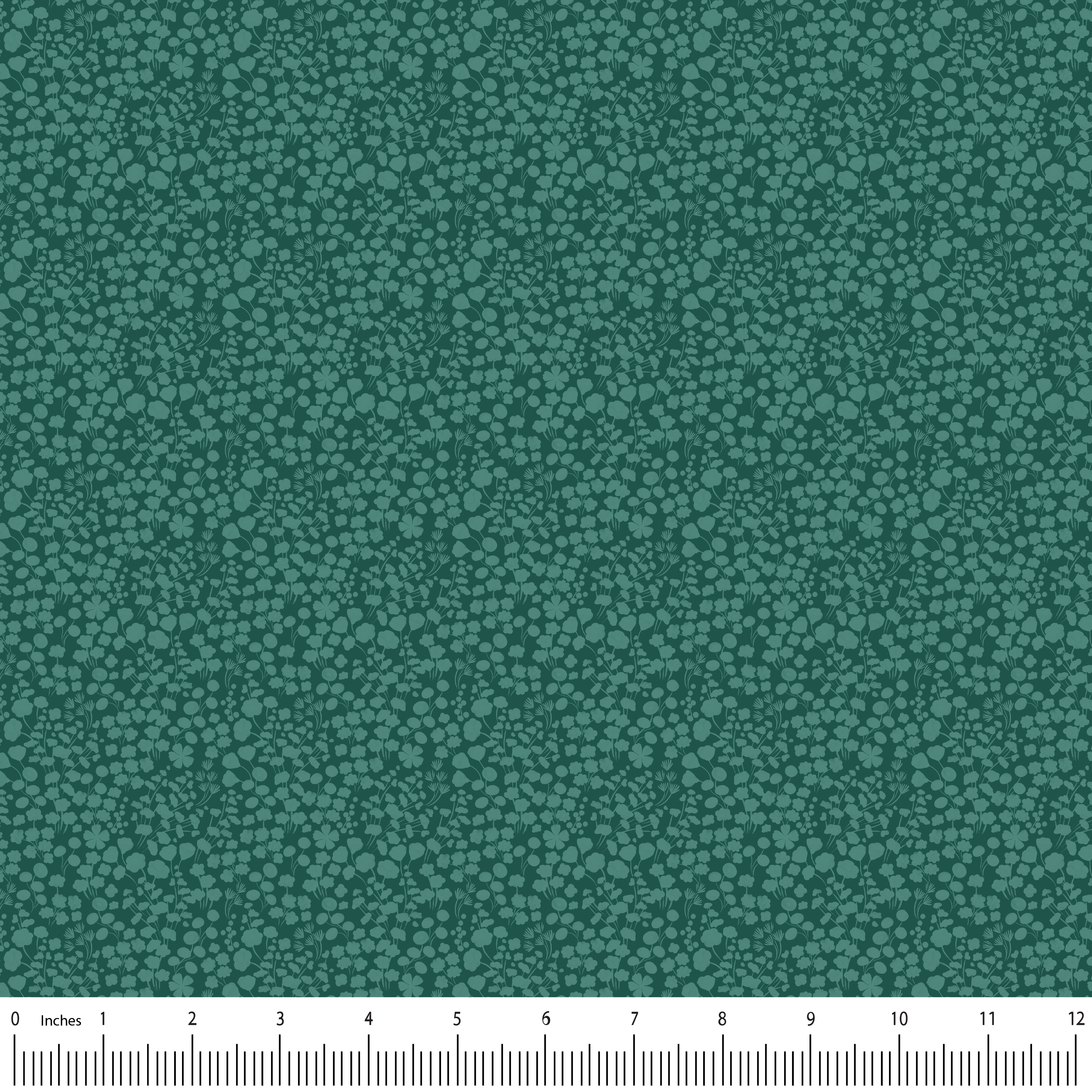 Sunflower Reverie - Shadow Bloom  - green (1/4 Meter)
