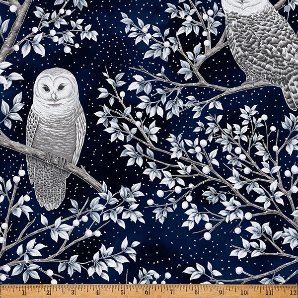 Midnight Perch by Hoffman ~ Midnight/Silver