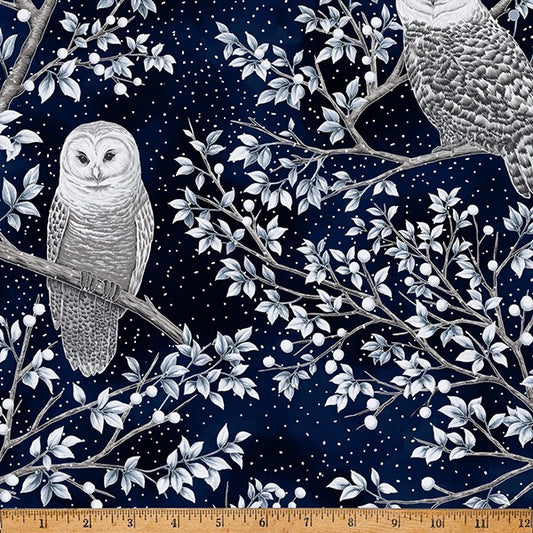 Midnight Perch by Hoffman ~ Midnight/Silver