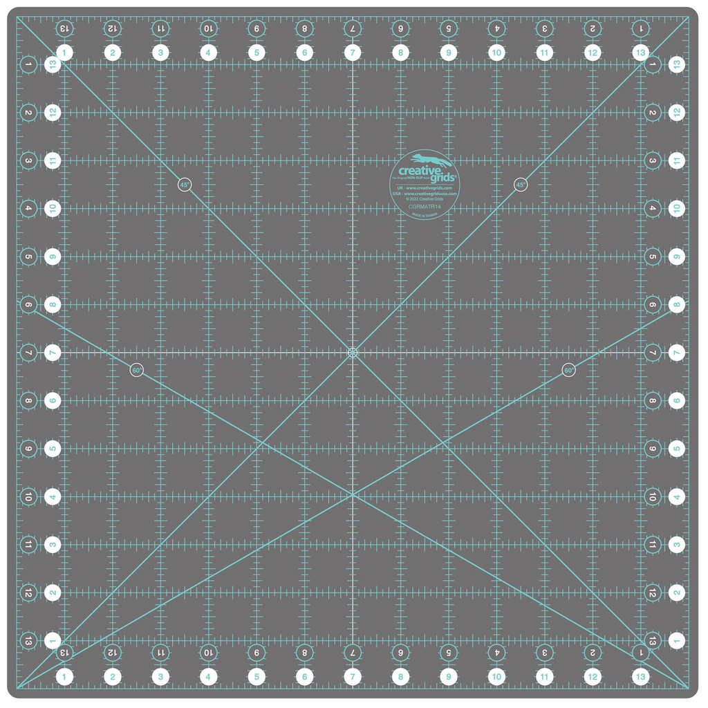 Creative Grids Self-Healing Rotating Cutting Mat 14in x 14in