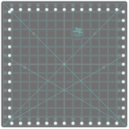 Creative Grids Self-Healing Rotating Cutting Mat 14in x 14in