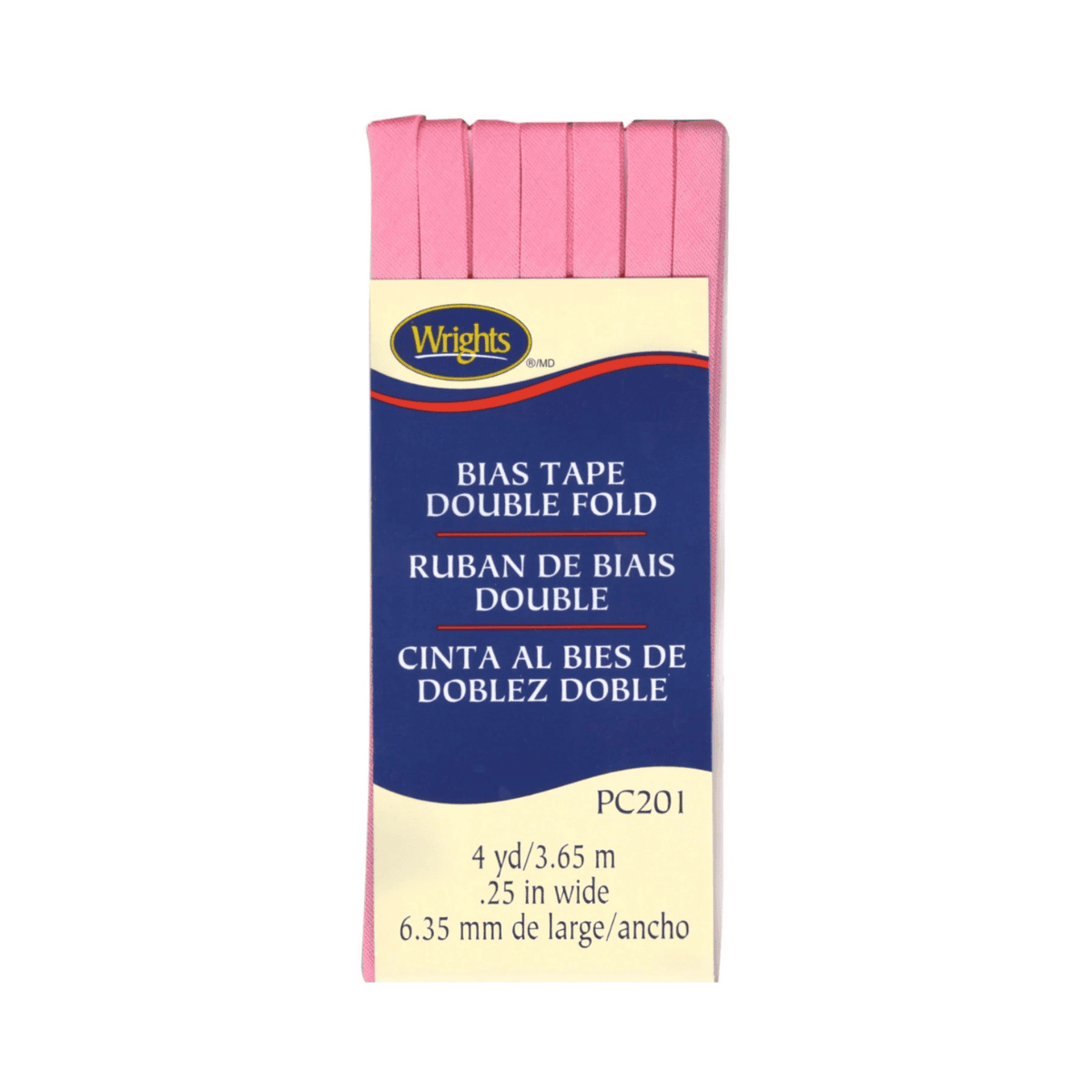 Wrights Double Fold Bias Tape, 3.65M