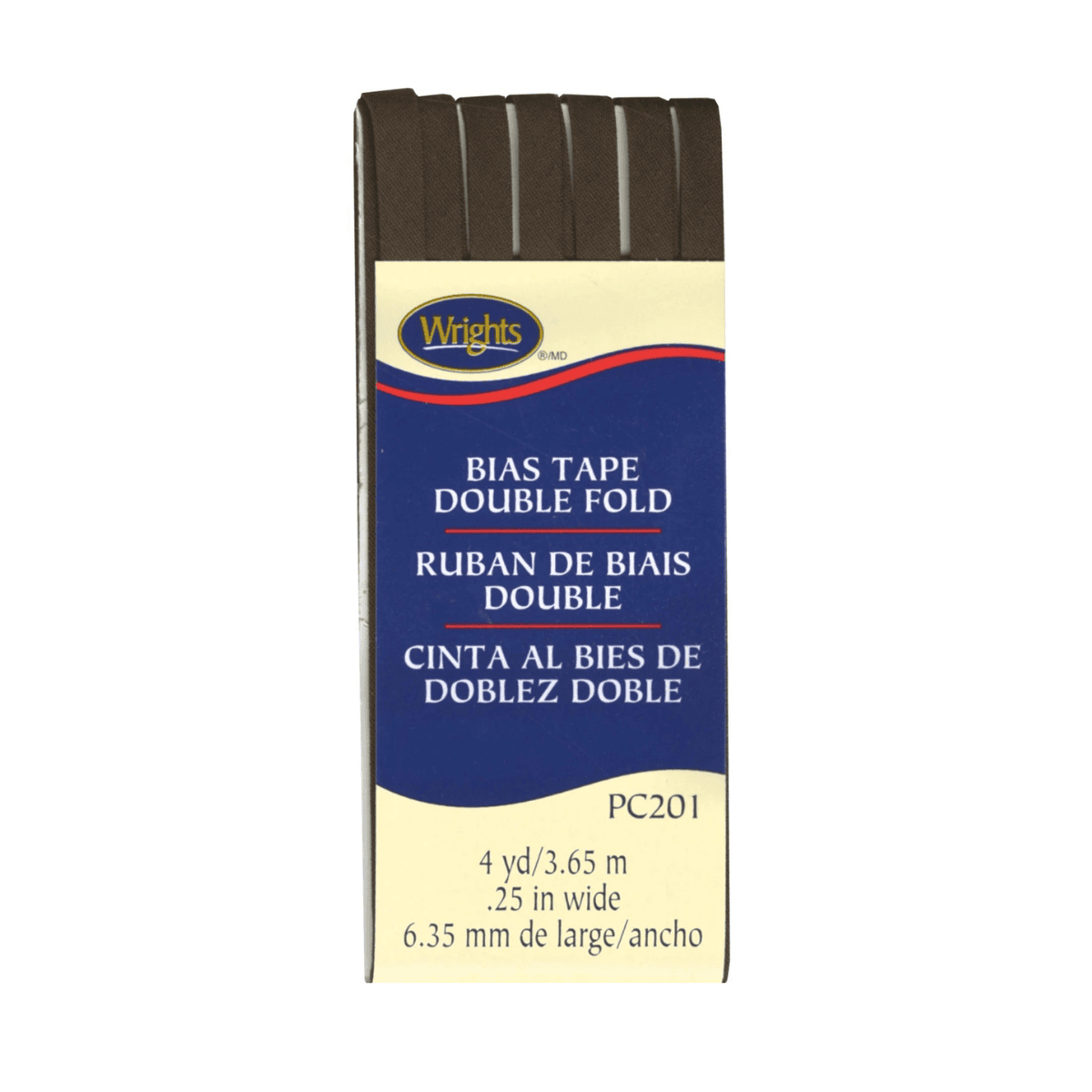 Wrights Double Fold Bias Tape, 3.65M
