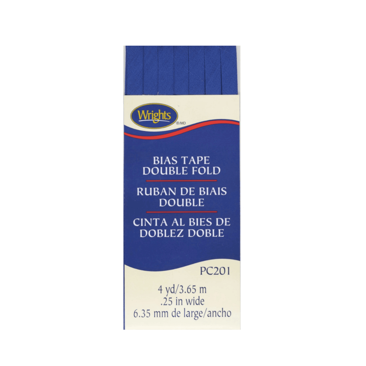 Wrights Double Fold Bias Tape, 3.65M