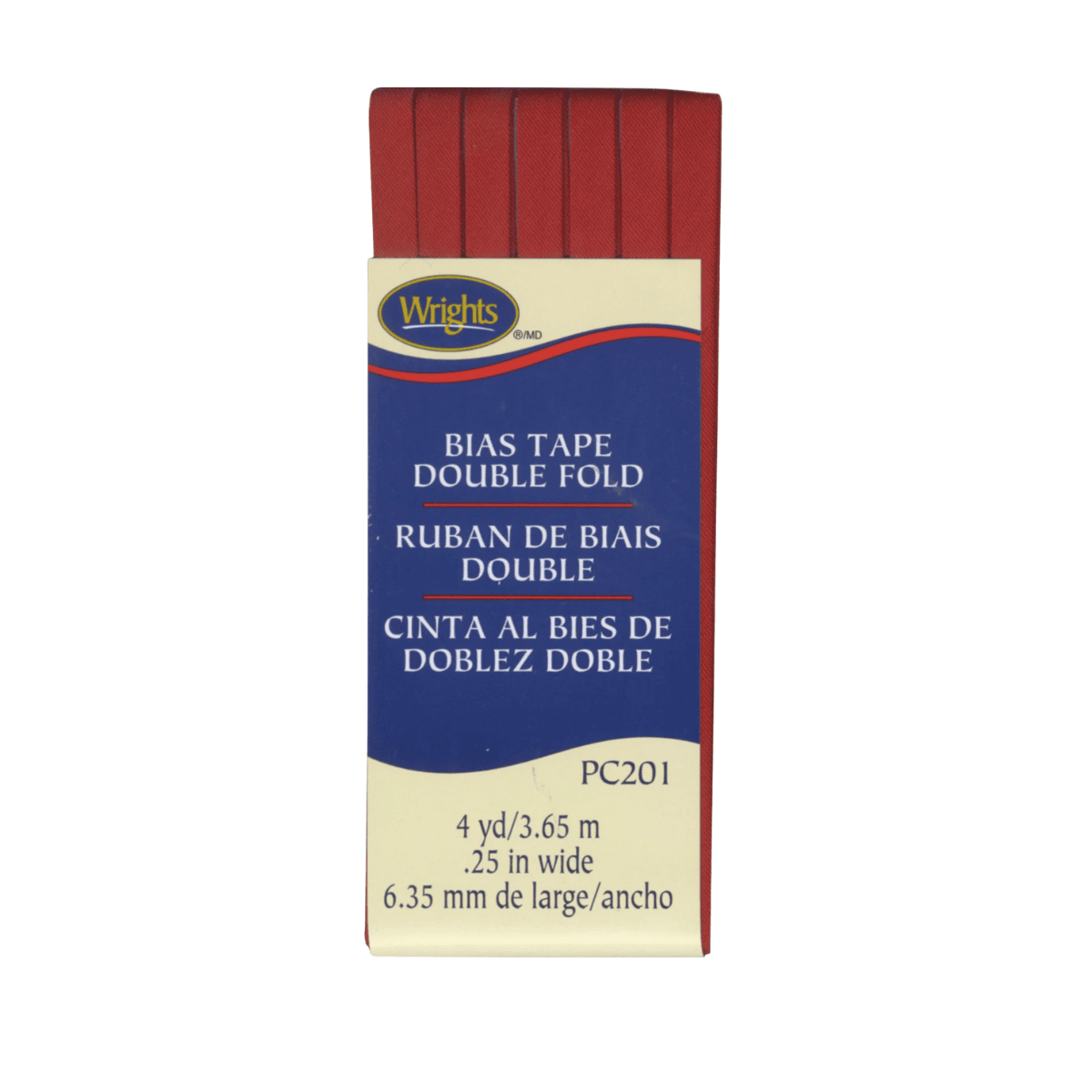 Wrights Double Fold Bias Tape, 3.65M