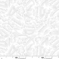 Florique 118" ~ White ~ (1/4 meter)