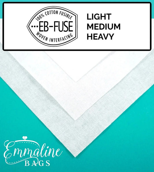EB-FUSE Emmaline Fusible Woven Cotton Interfacing