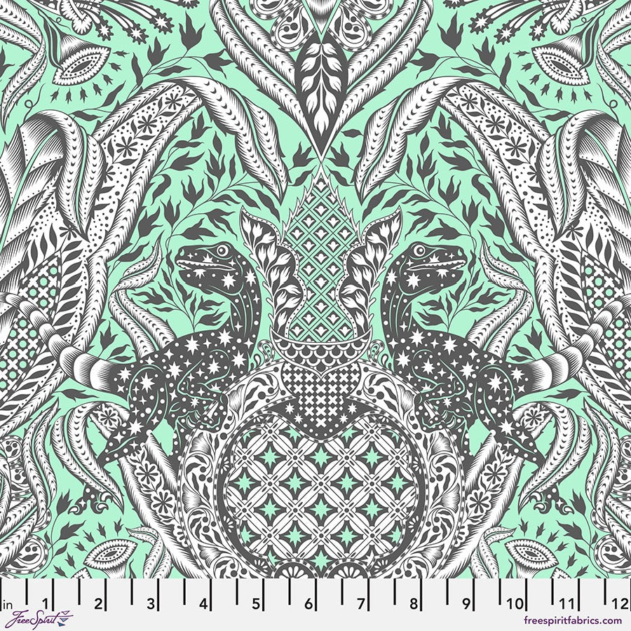 Roar! by Tula Pink for FreeSpirit ~ Gift Rapt Mint