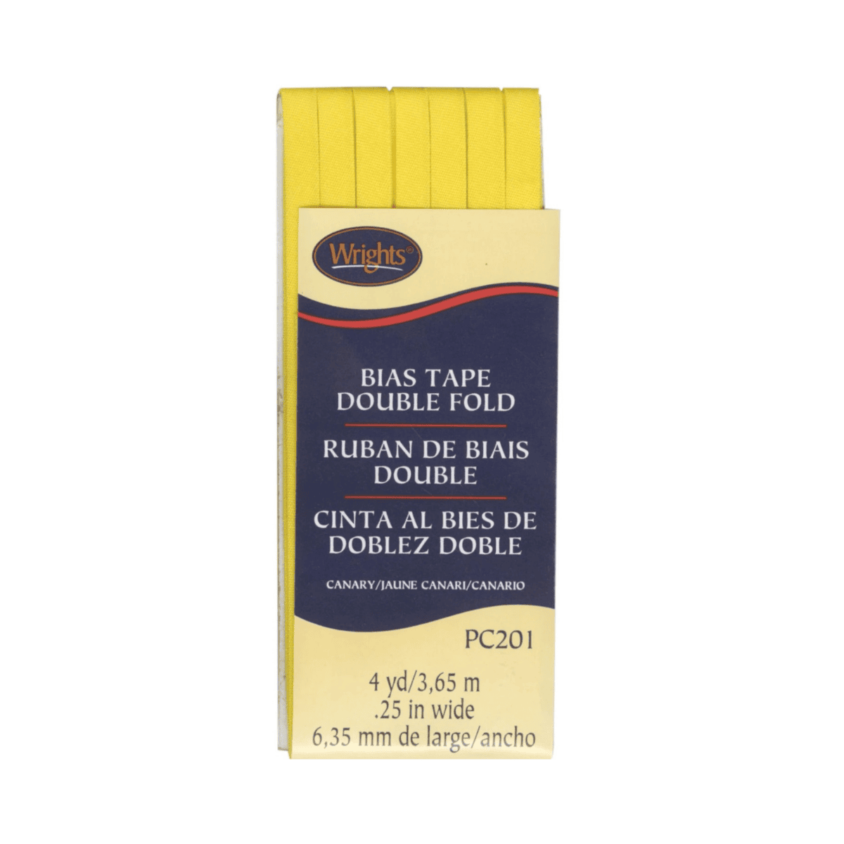 Wrights Double Fold Bias Tape, 3.65M