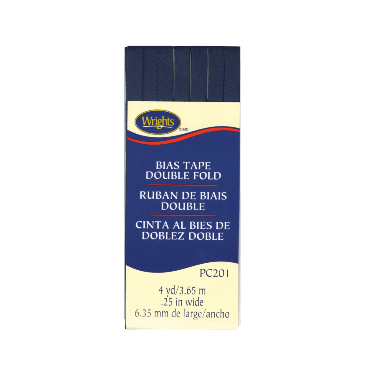 Wrights Double Fold Bias Tape, 3.65M