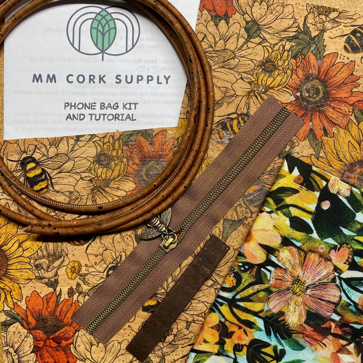 Cork Phone Bag Class ~ Includes Kit