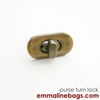 Small Turn Lock by Emmaline