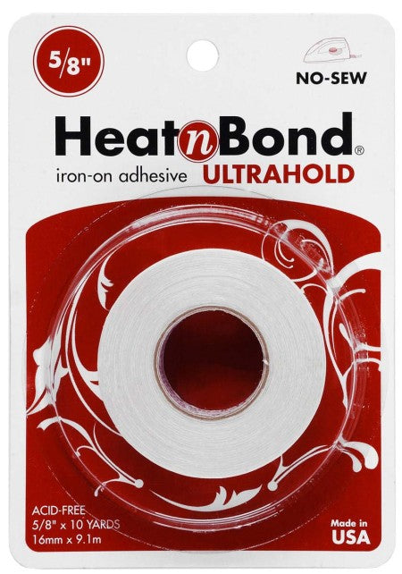 Heat N Bond Ultrahold Fusible ~ 5/8” x 10YD
