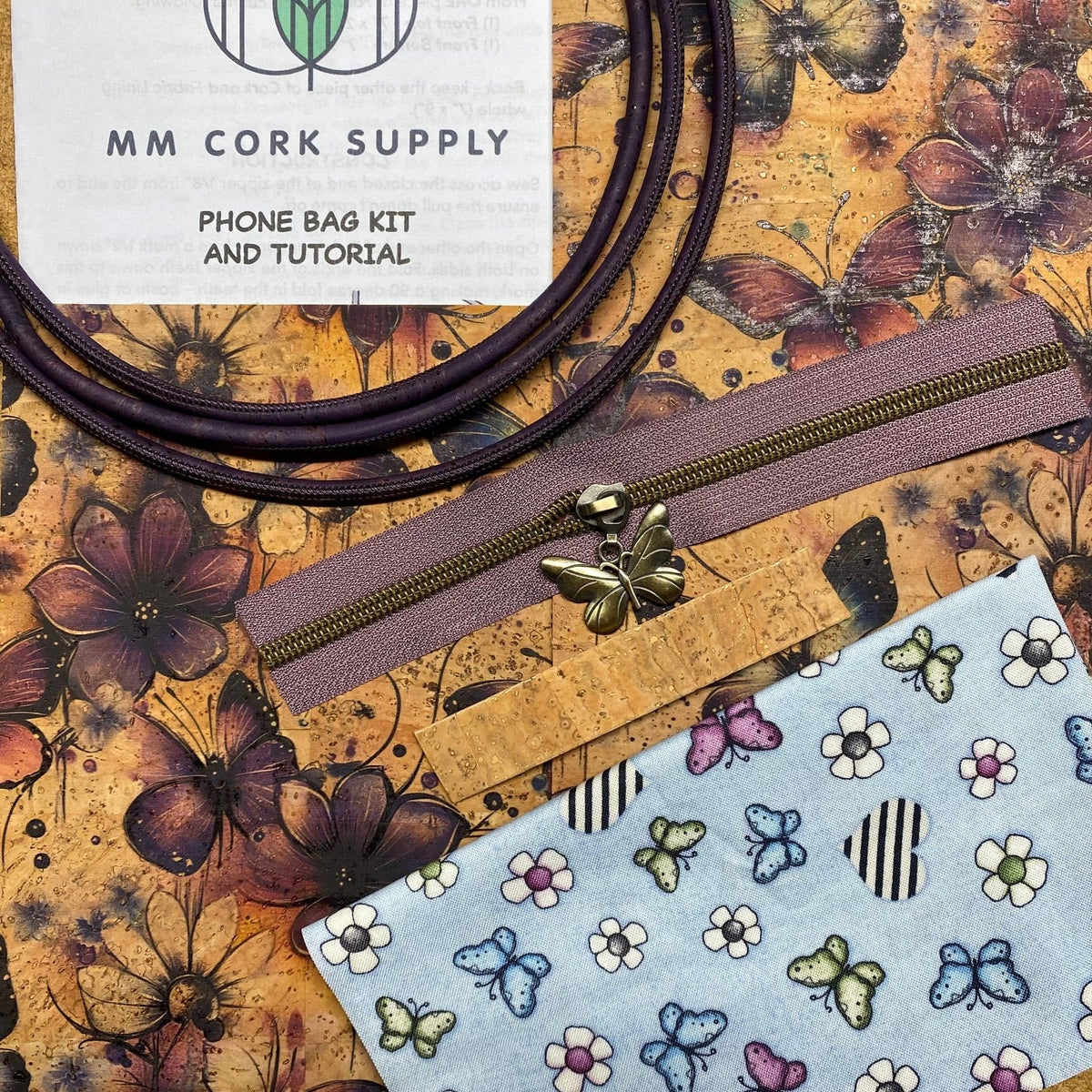 Cork Phone Bag Class ~ Includes Kit