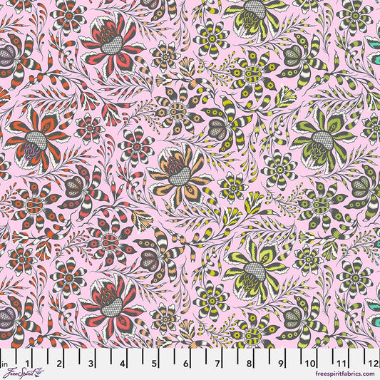 Roar! by Tula Pink for FreeSpirit ~ Wild Vine Blush