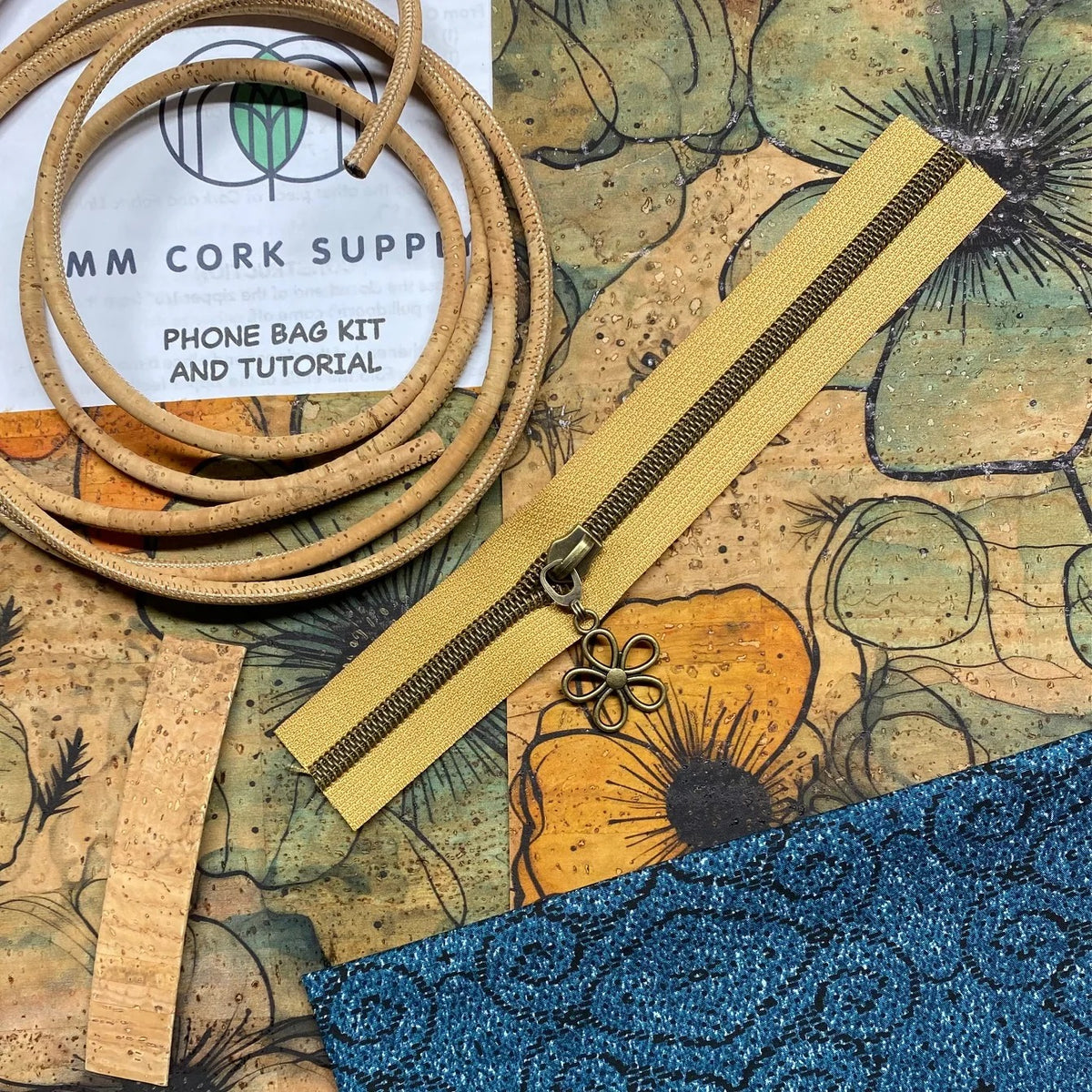 Cork Phone Bag Class ~ Includes Kit
