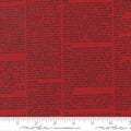 Graze Newsprint by Sweetwater for Moda ~ Red