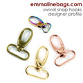 Swivel Snap Hooks: (2 Pack)