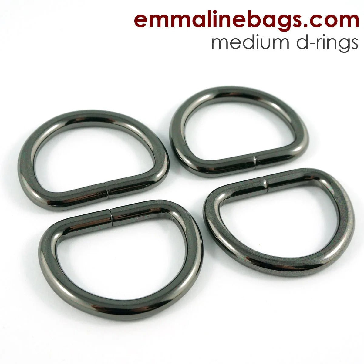 Assorted D-rings by Emmaline Bags