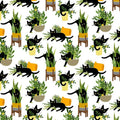 A Tall Yarn Just Purrlanted by LEEZAWORKS for Dear Stella -