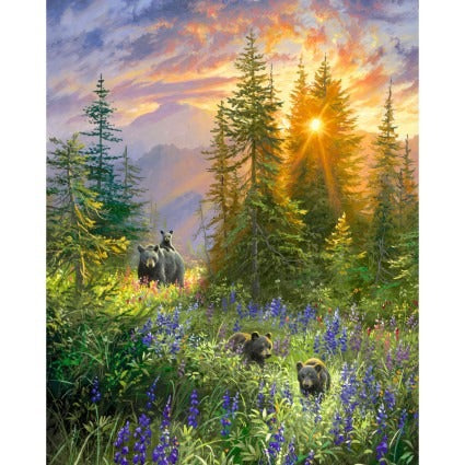 New Beginnings by Abraham Hunter for 3 Wishes Fabric