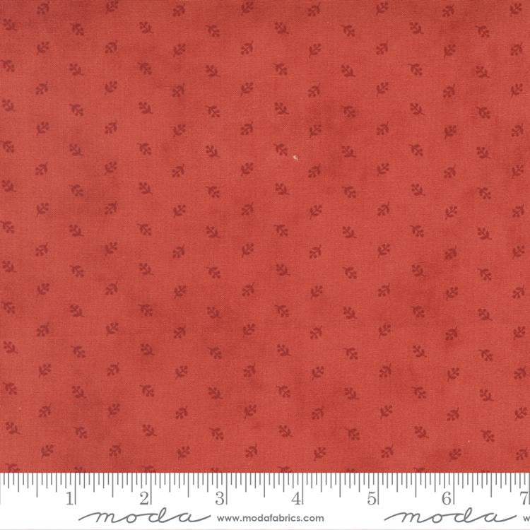 Rendezvous by 3 Sisters for Moda ~ Dainty Flowers Crimson ~ (1/4 Meter)