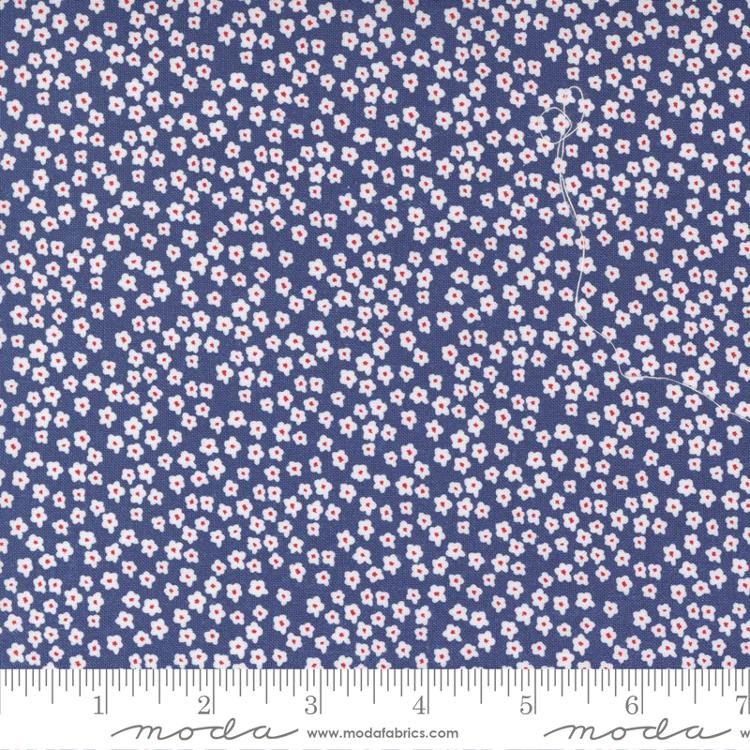 Graze Blooms by Sweetwater for Moda ~ Navy