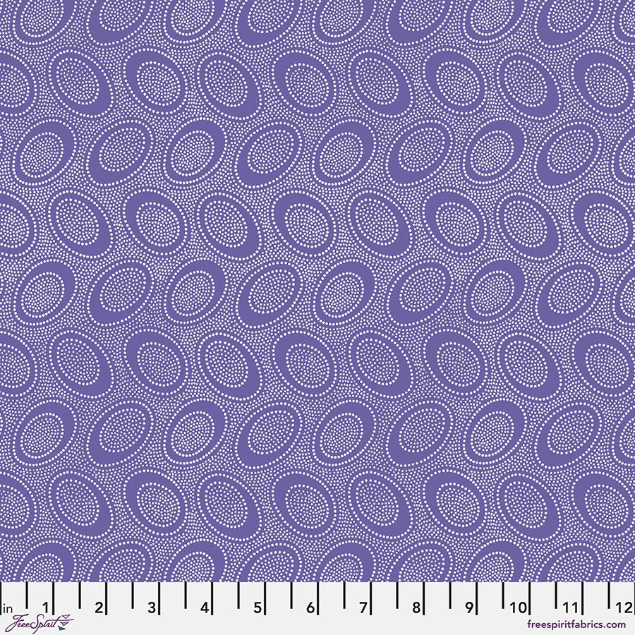Aboriginal Dot Classic by Kaffe Fassett  ~ Iris ~ (1/4 Meter)